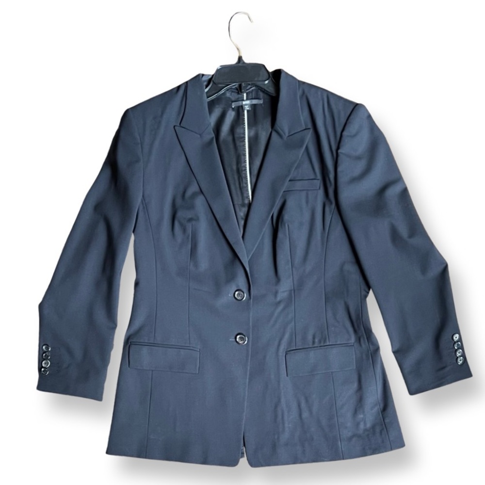 Hugo Boss Black Wool Blazer, e44 (us 12)